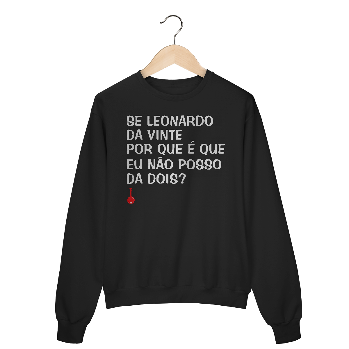 Moletom Blusão Se Leonardo Da Vinte