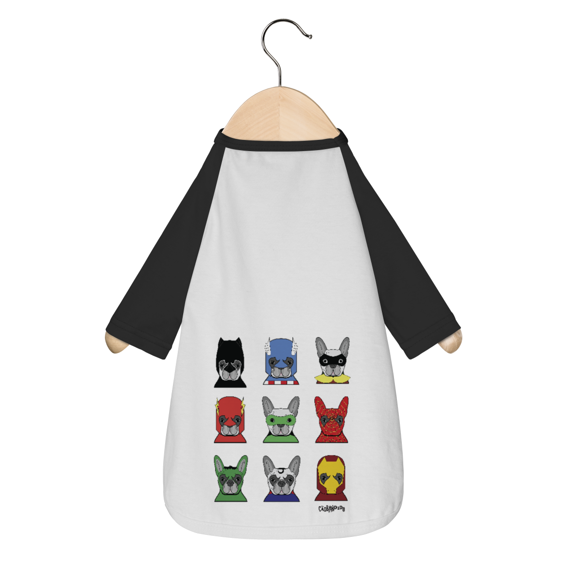 Camiseta para Cachorro - Super-Heróis
