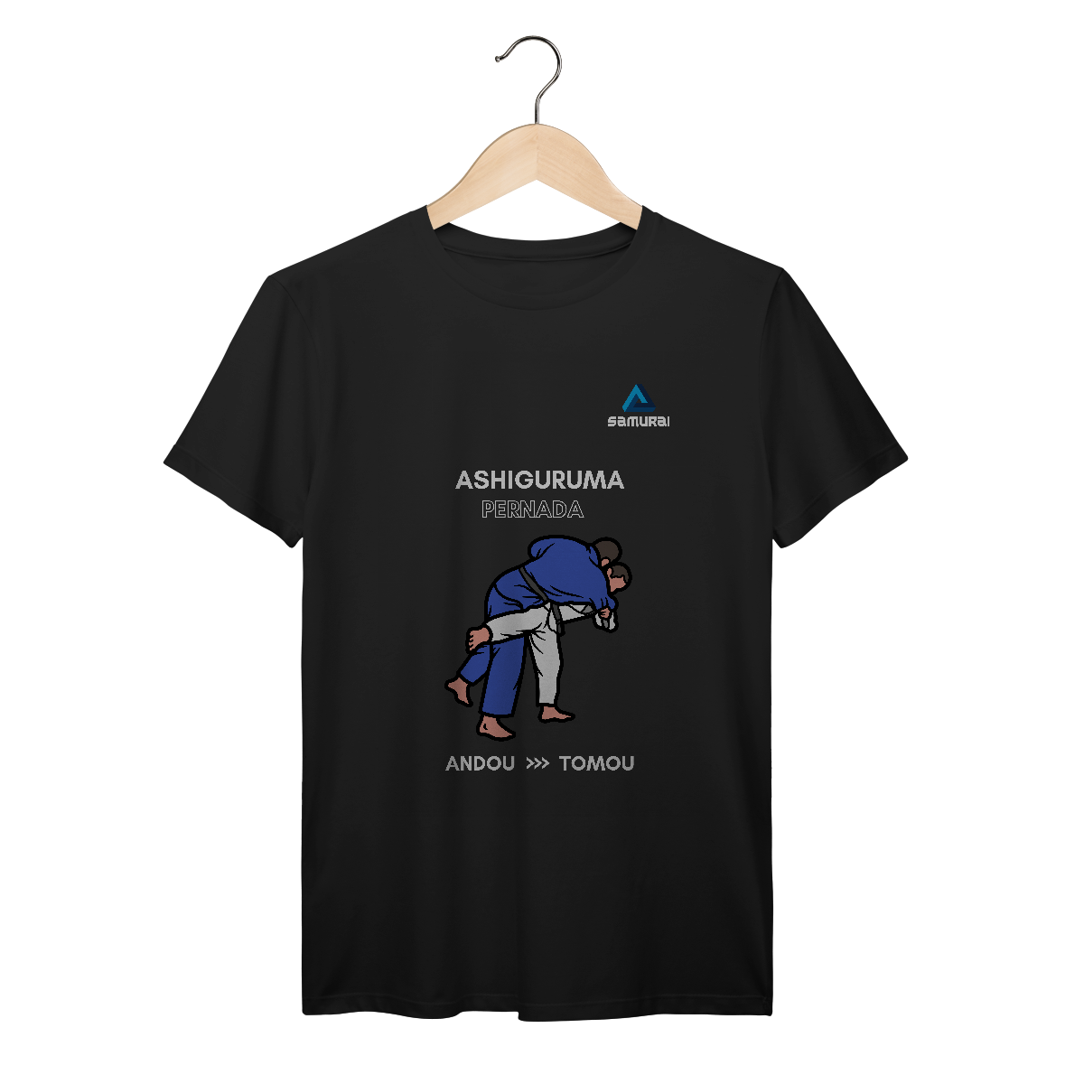Camiseta Samurai Masculina Ashiguruma