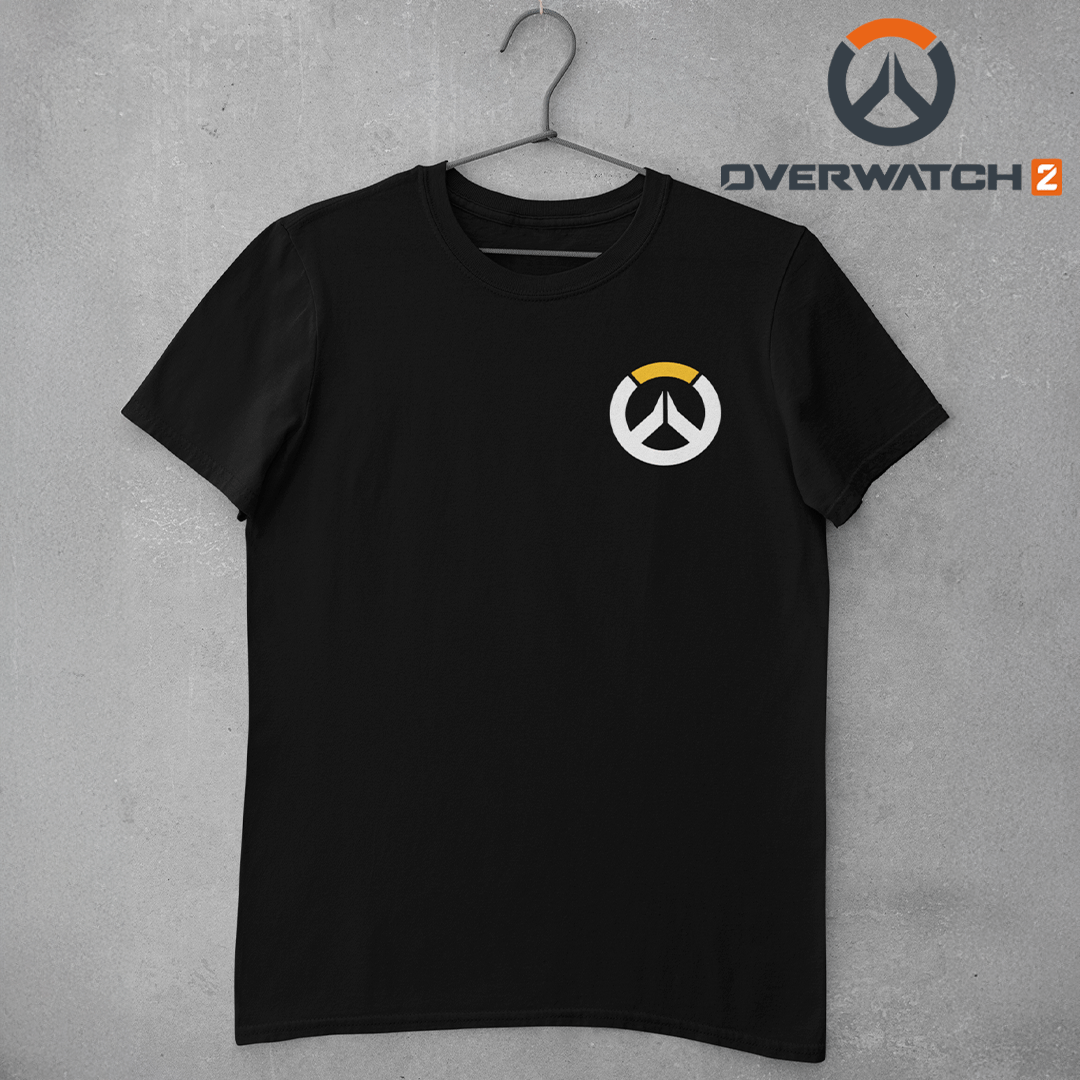 Overwatch logo - camiseta escura