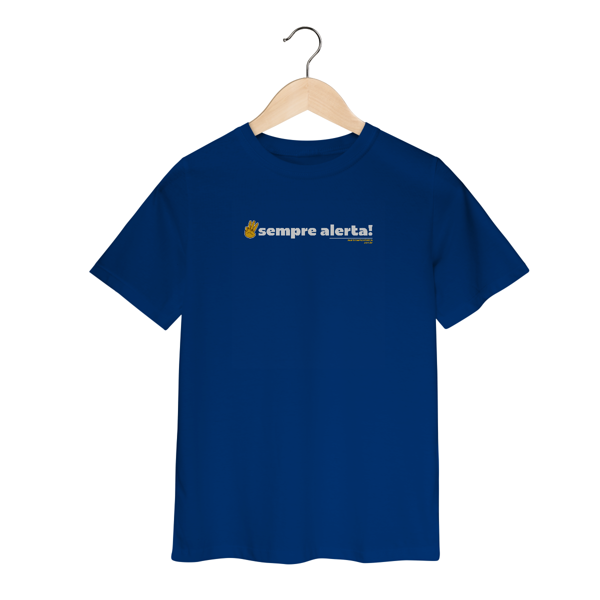 Camiseta Infantil (2 a 8) - Sempre Alerta
