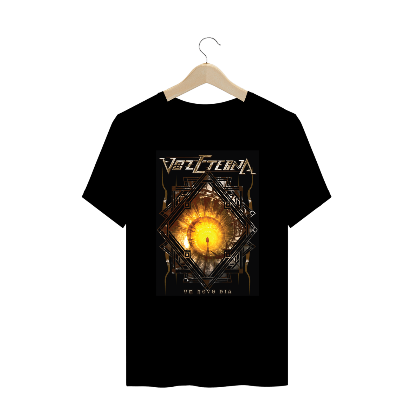 Nome do produto  Camiseta Plus Size Voz Eterna Um Novo Dia