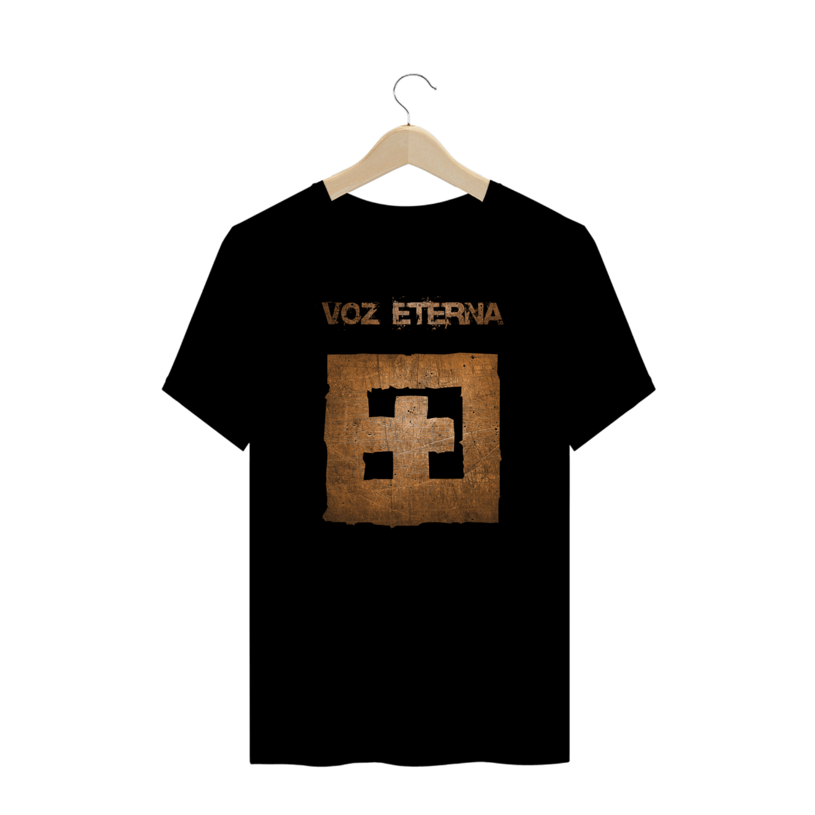 Nome do produto  Camiseta Plus Size Voz Eterna Retrô