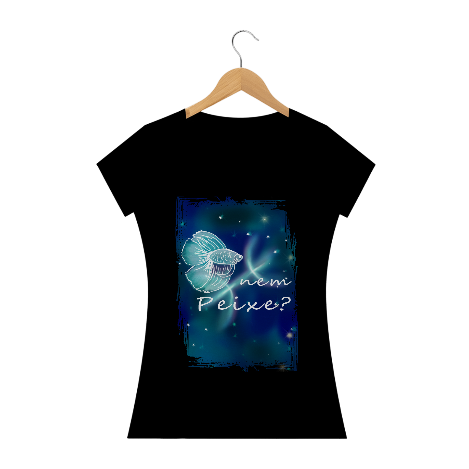 Camiseta Baby Long | Peixes | Nem Peixe? | Color
