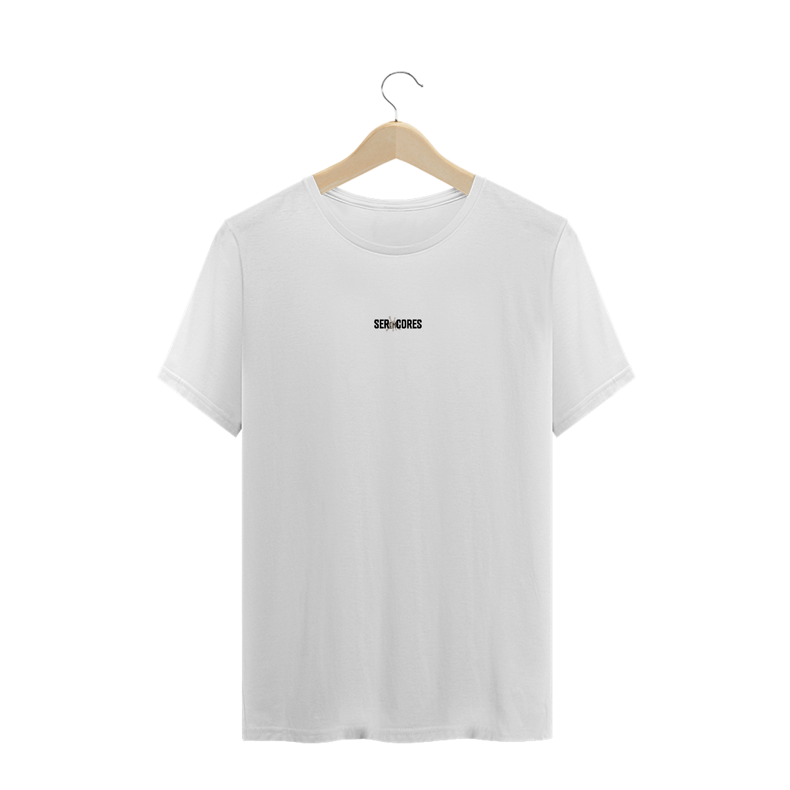 Camiseta Plus Seremcores em preto
