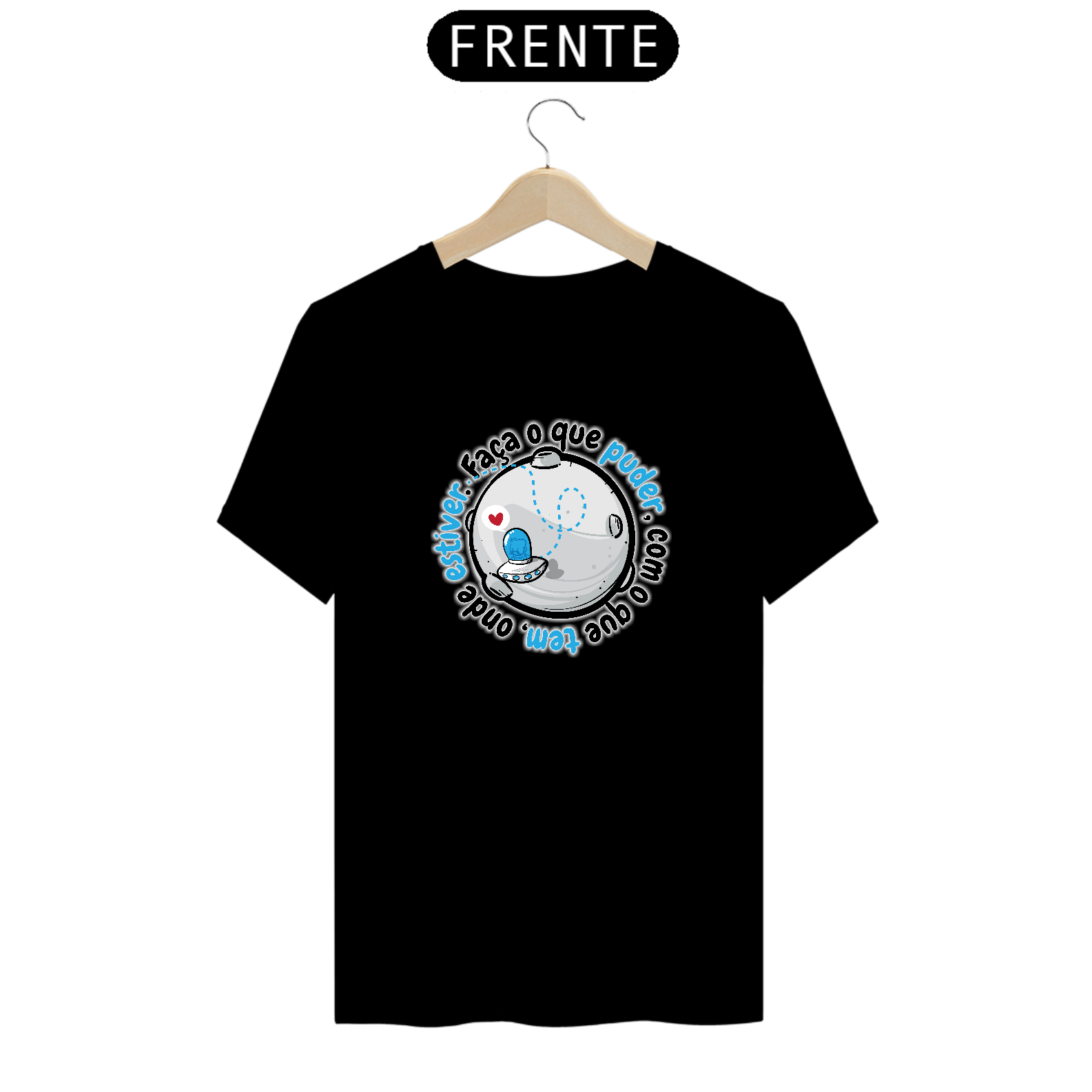 Camiseta Kafofo - Faça o que puder... - Seremcores