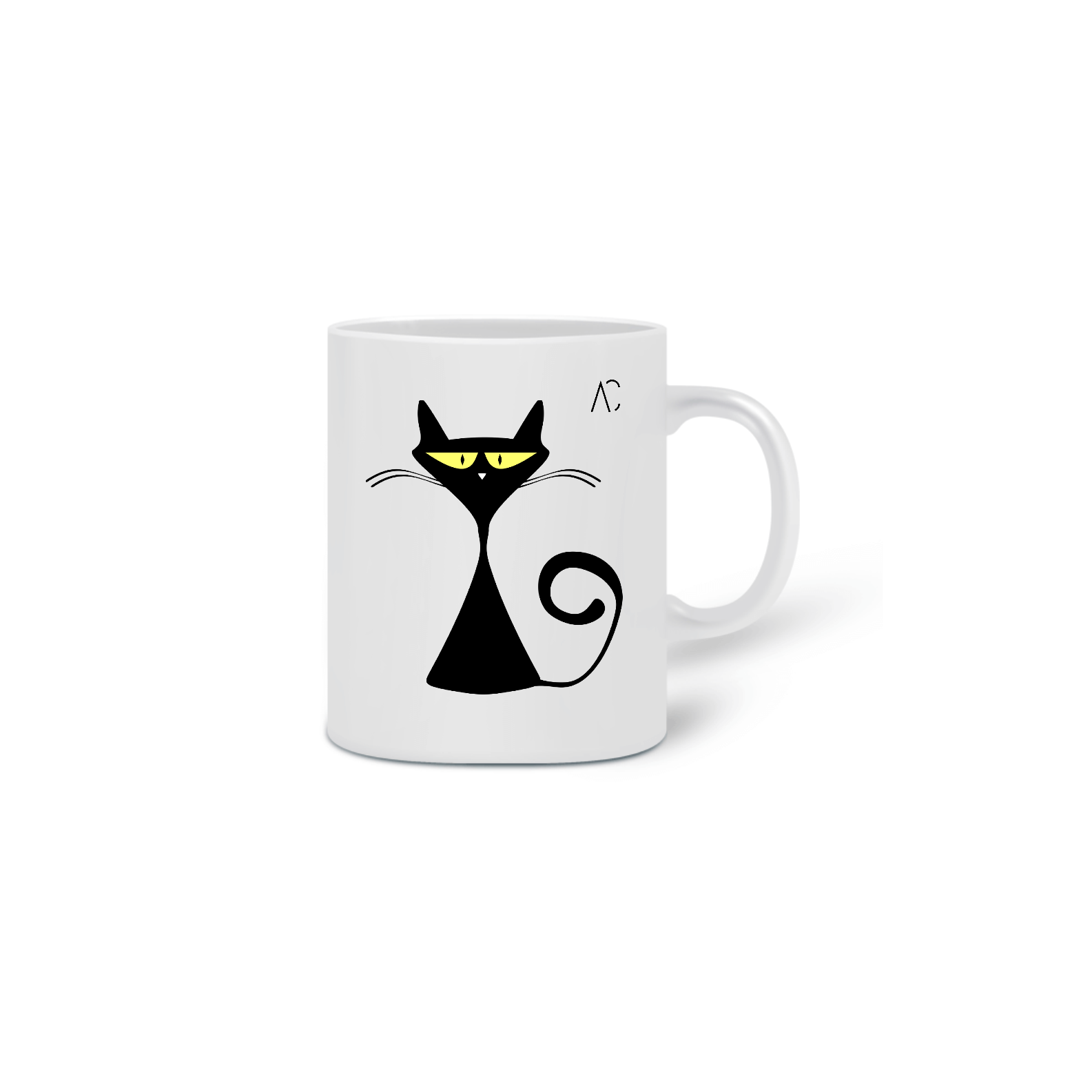 Nome do produto  Caneca - Gato Guardião