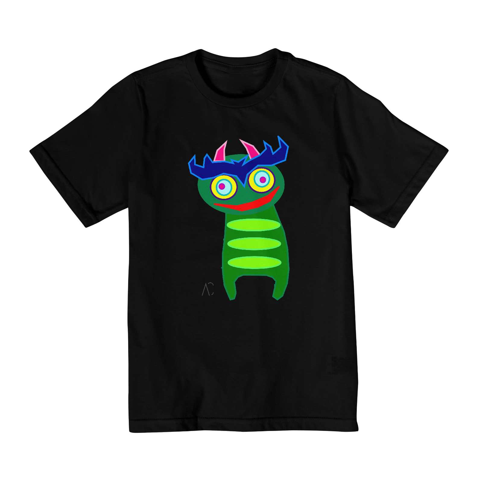 Nome do produto  Camiseta infantil 2 a 8) - Monster 