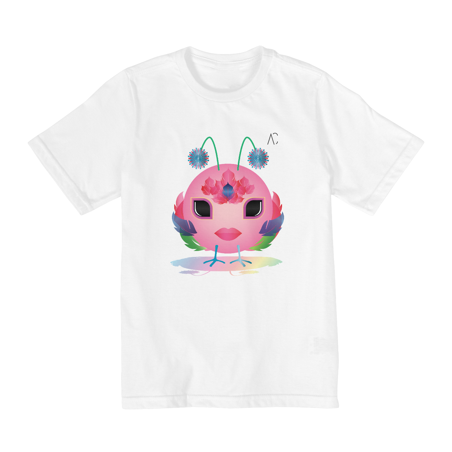 Nome do produto  Camiseta infantil (2 a 8) - Fofa 