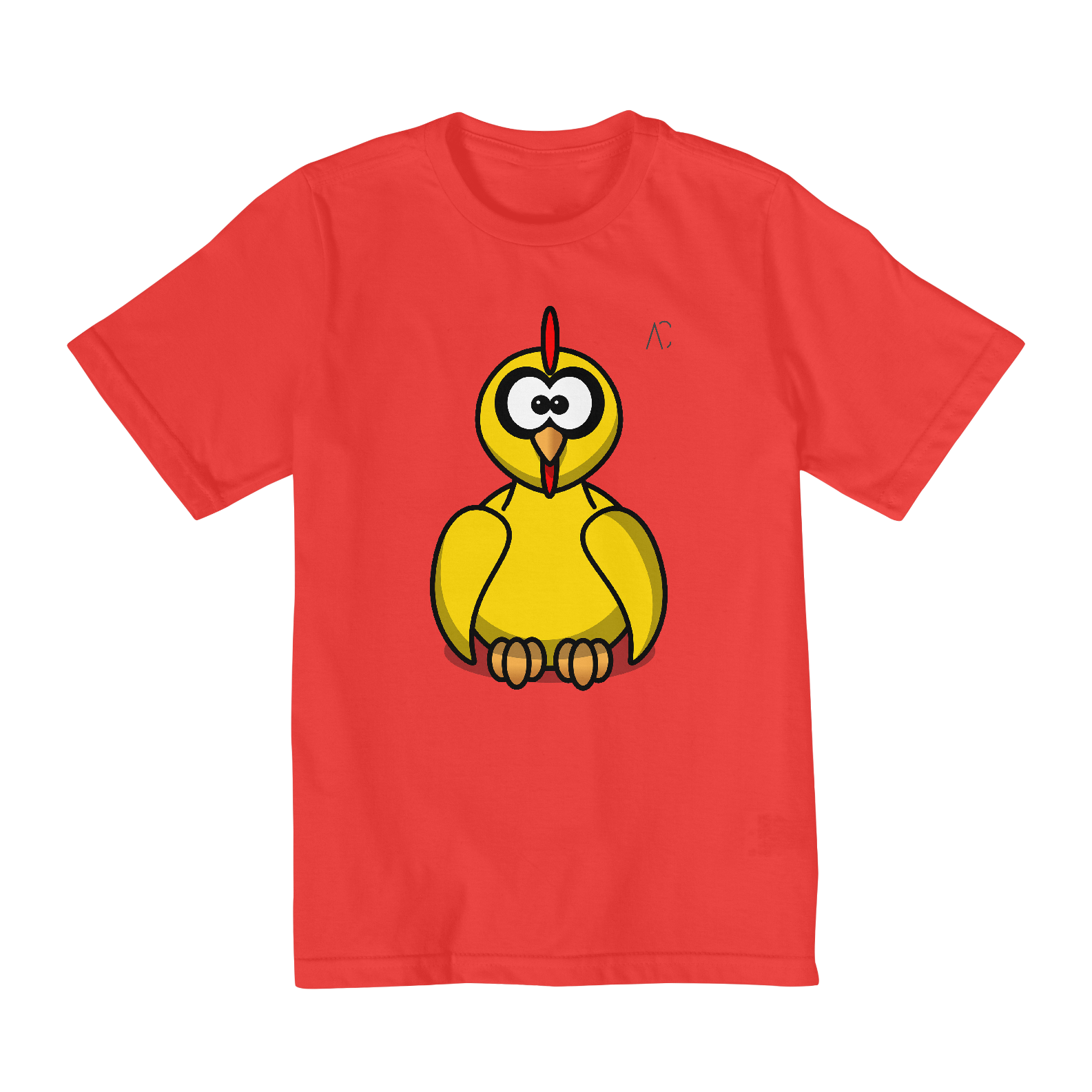 Nome do produto  Camiseta infantil (2 a 8) - Galinha 