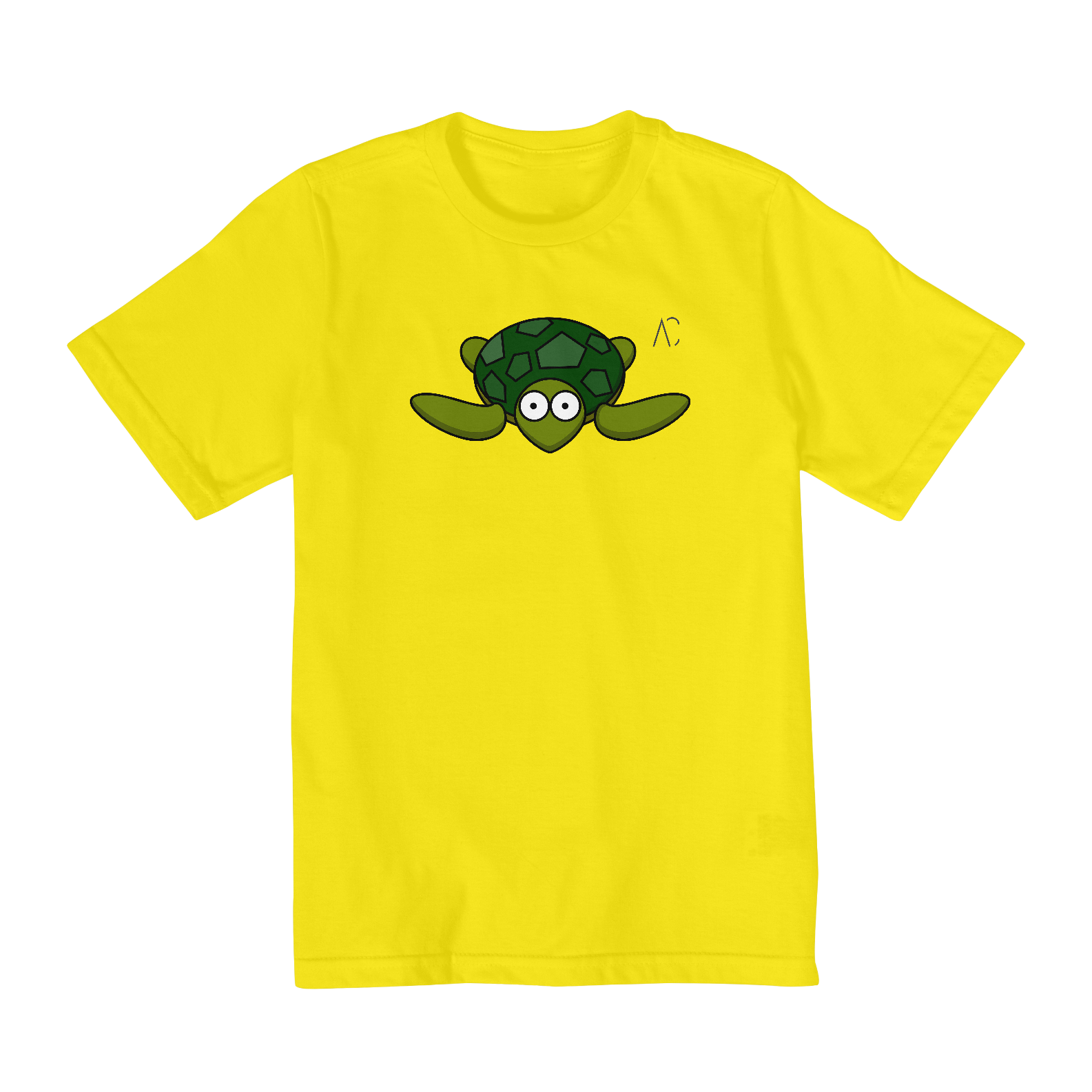 Nome do produto  Camiseta infantil (2 a 8) - Tartaruga 
