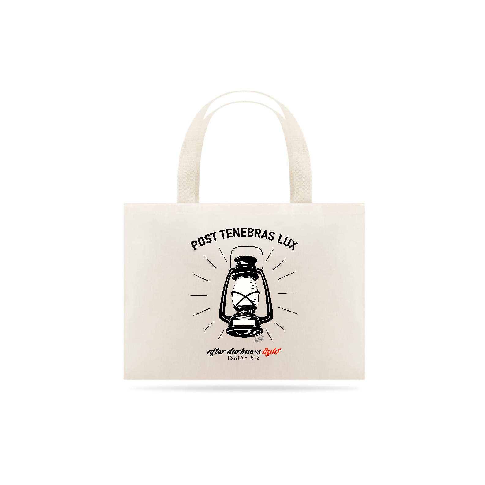 Eco Bag Post Tenebras Lux
