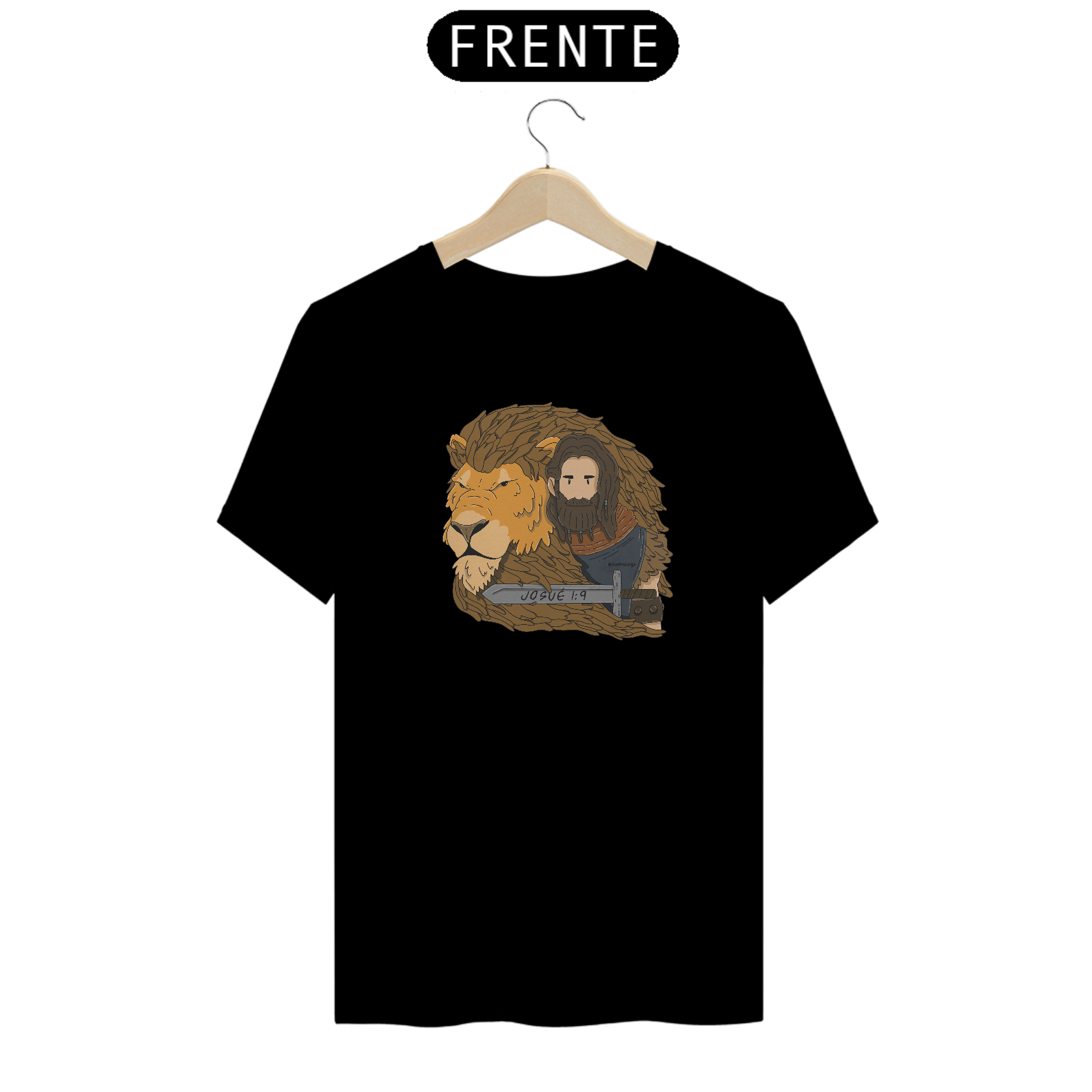 Camiseta Seja Forte e Corajoso