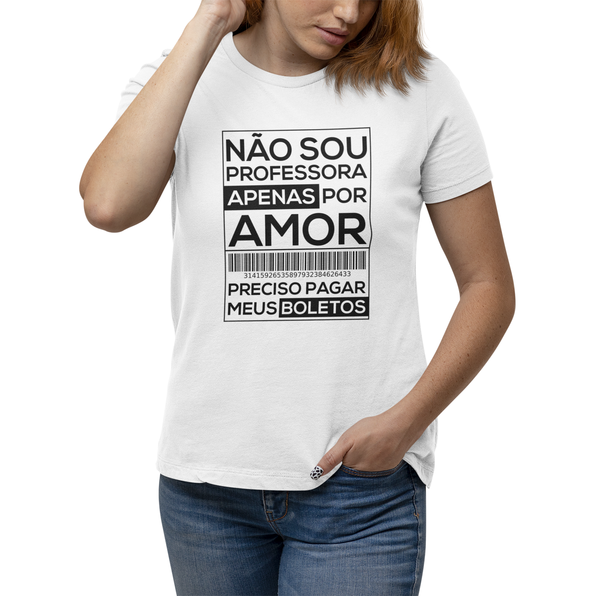 NÃO SOU PROFESSORA APENAS POR AMOR [UNISSEX]