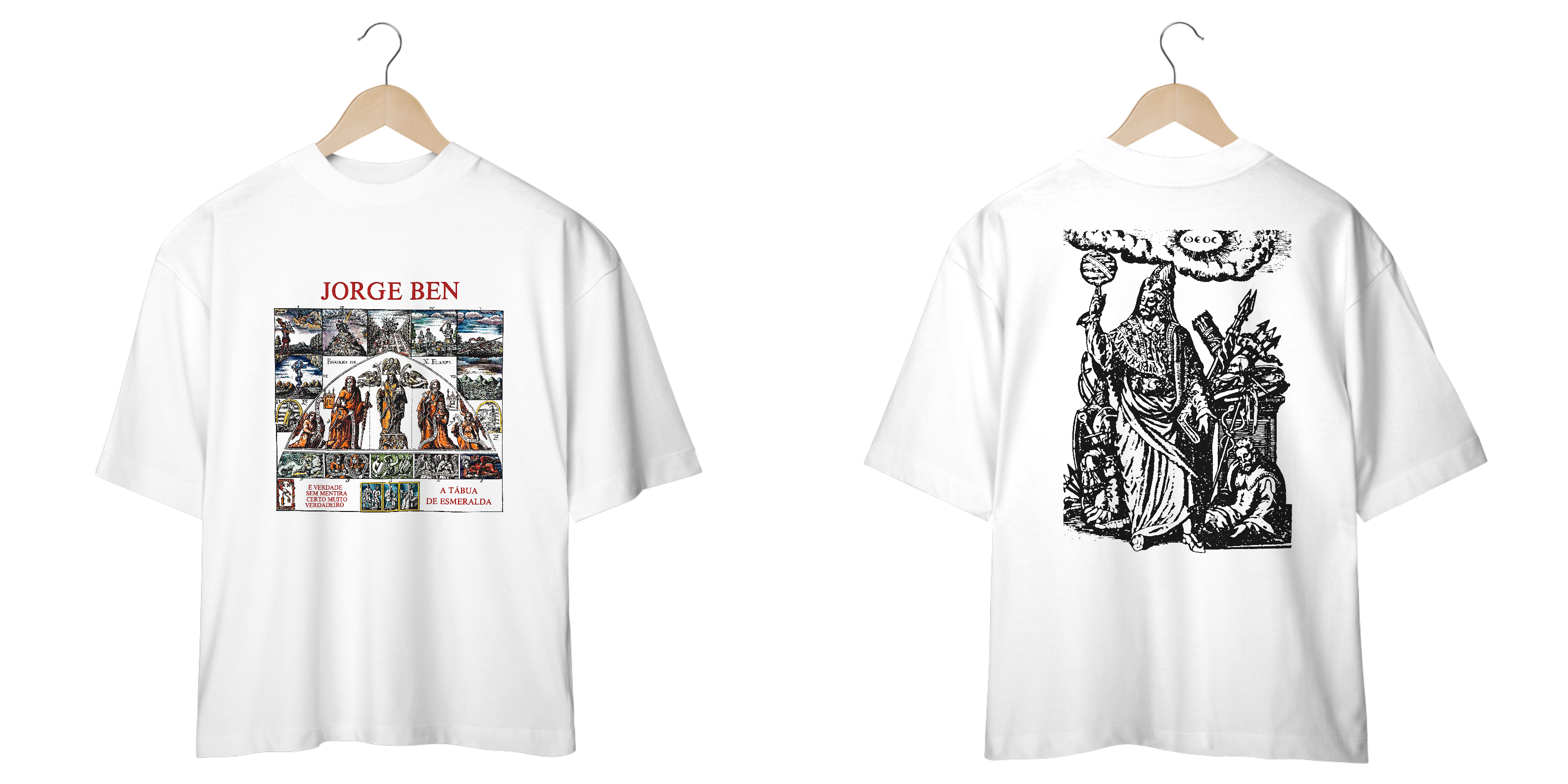 Camiseta Oversized Jorge Ben Tábua Mind The Gap Co.