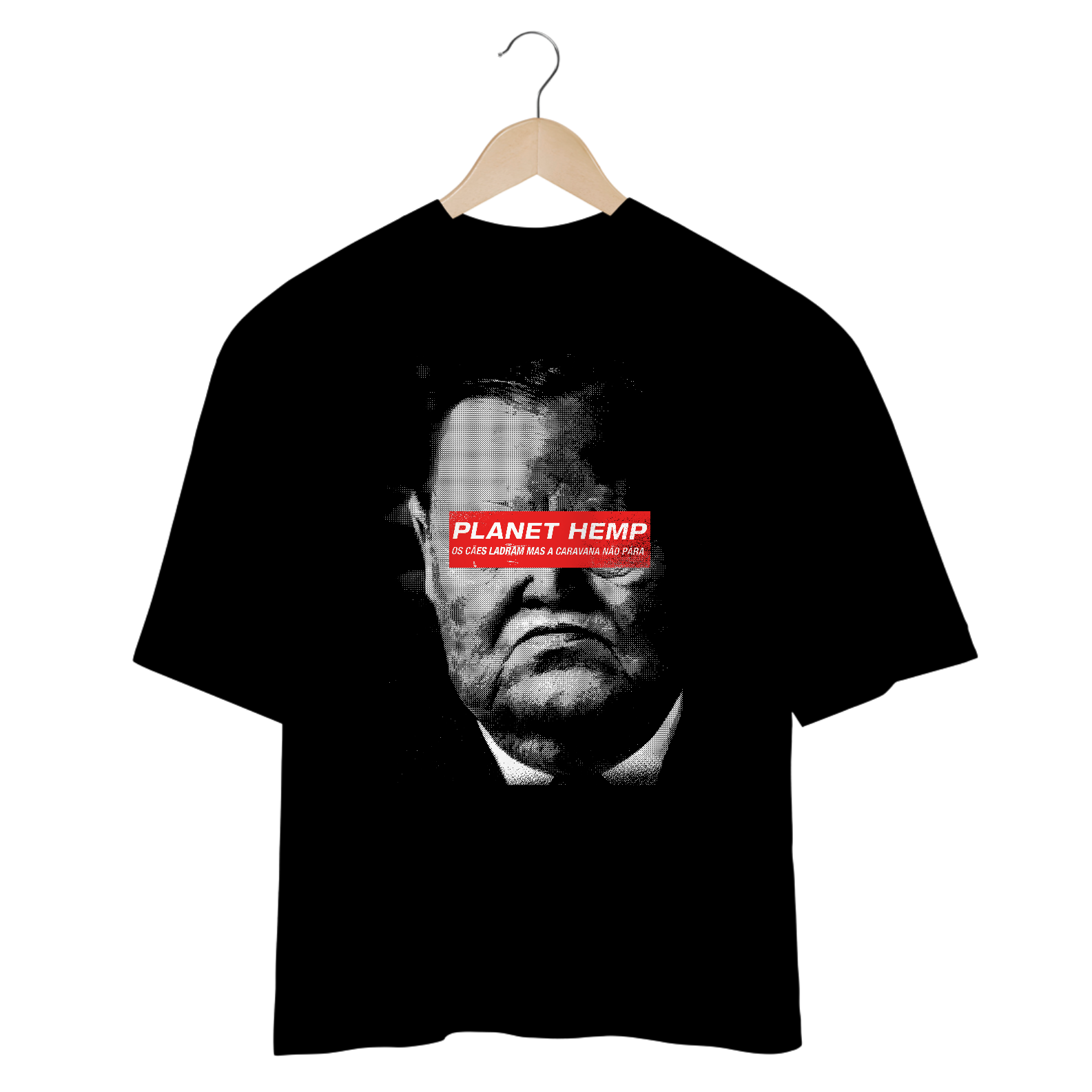 Camiseta Oversized Planet Hemp Caravana Mind The Gap Co.