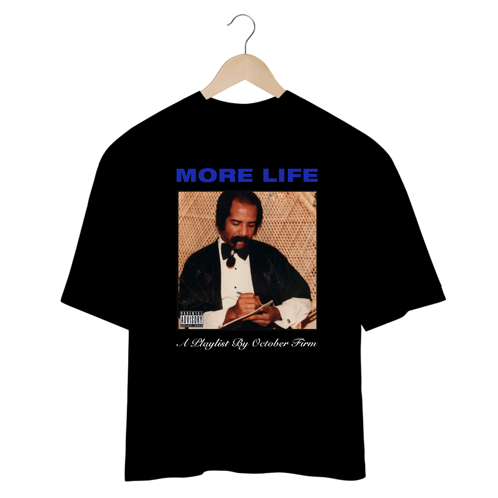 Camiseta Oversized Drake More White Mind The Gap Co.