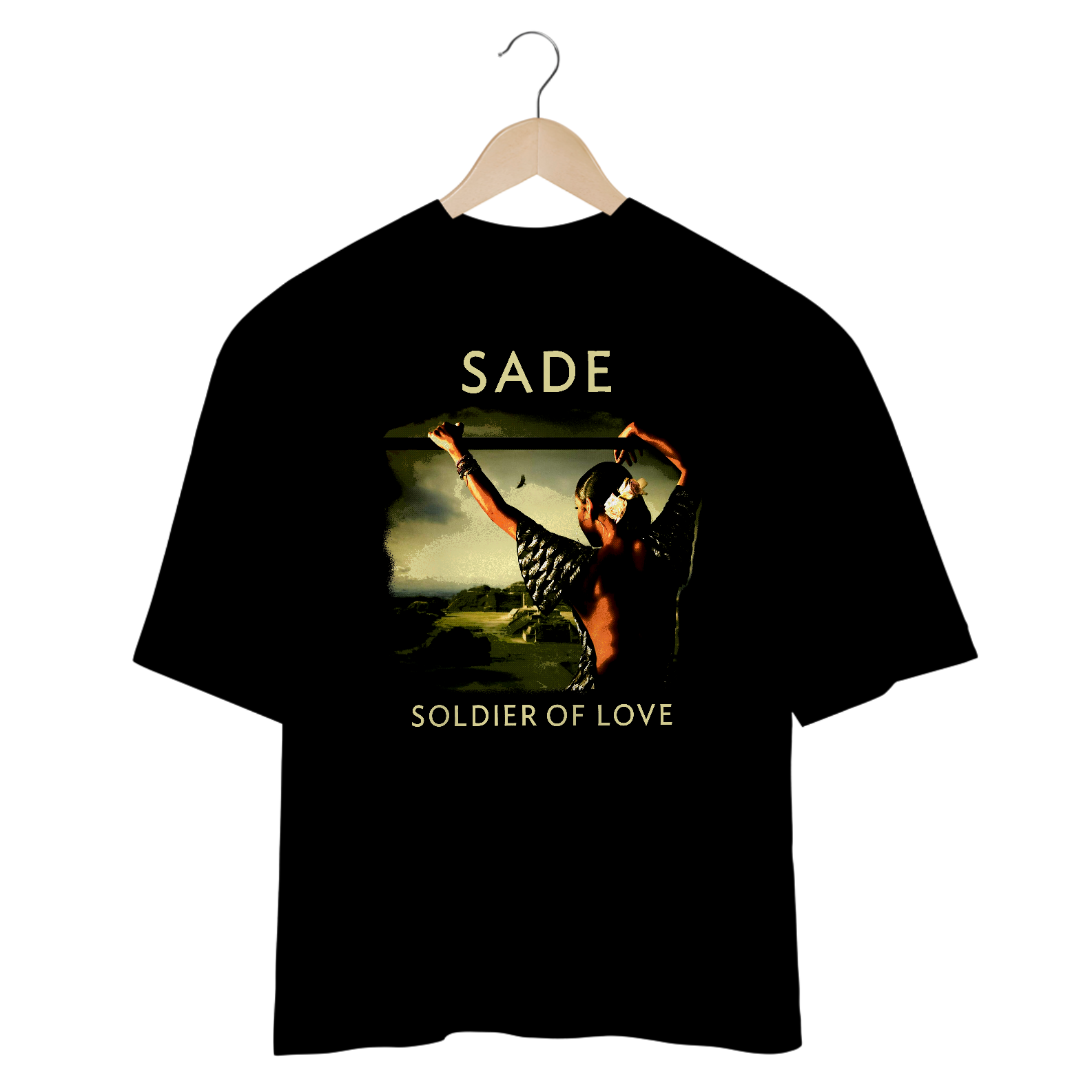 Camiseta Oversized Sade Soldier Mind The Gap Co.