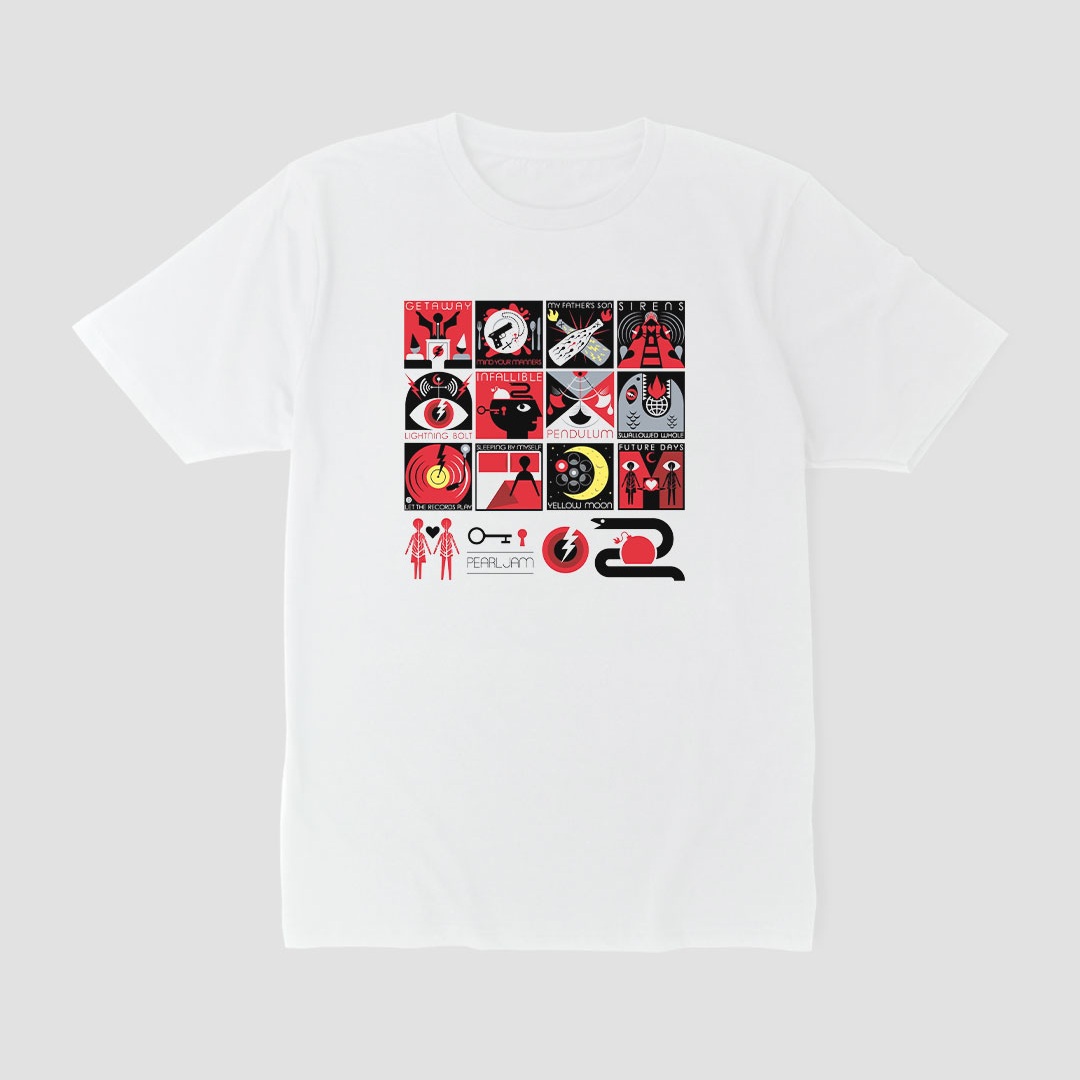 Camiseta Pearl Jam Bolt Mind The Gap Co.