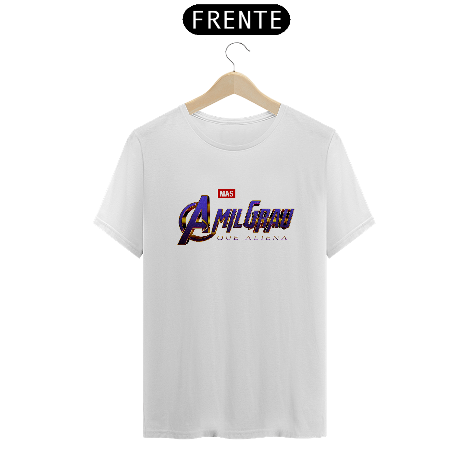 Camiseta - Mas é a Mil Grau que aliena