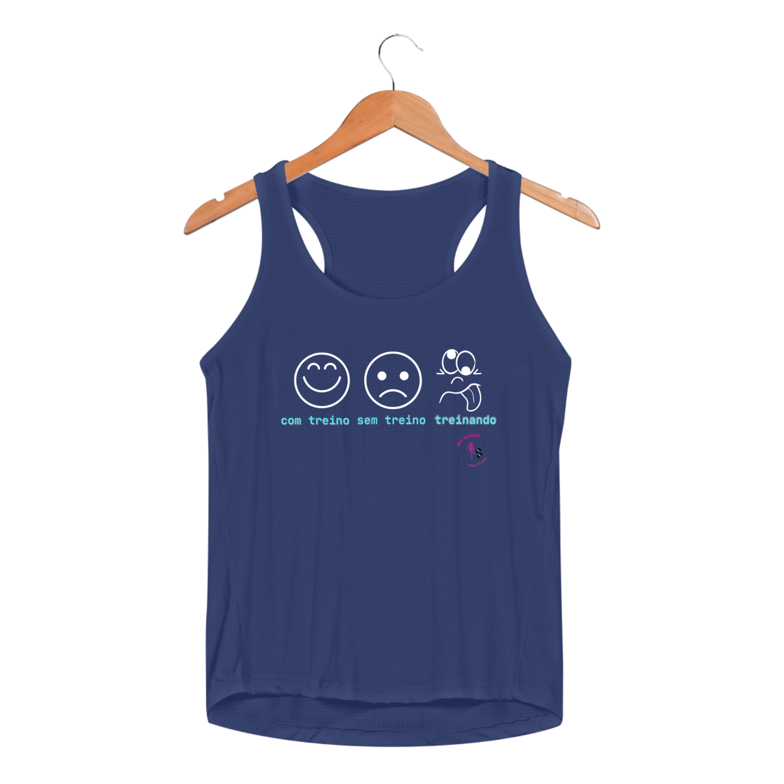 Regata Feminina Dry Fit Sport Com Treino Sem Treino