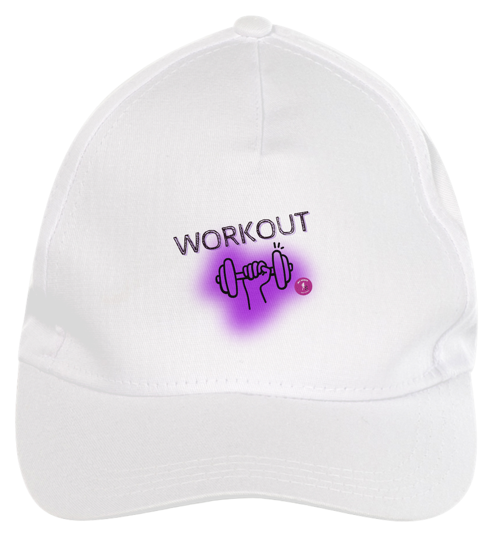 Boné de Brim Workout Branco