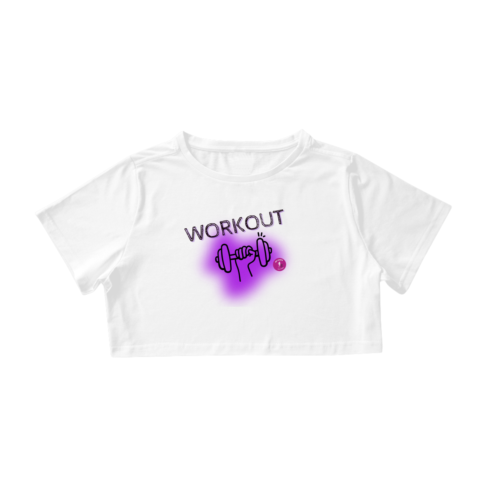 Cropped Algoxão Workout Branco 