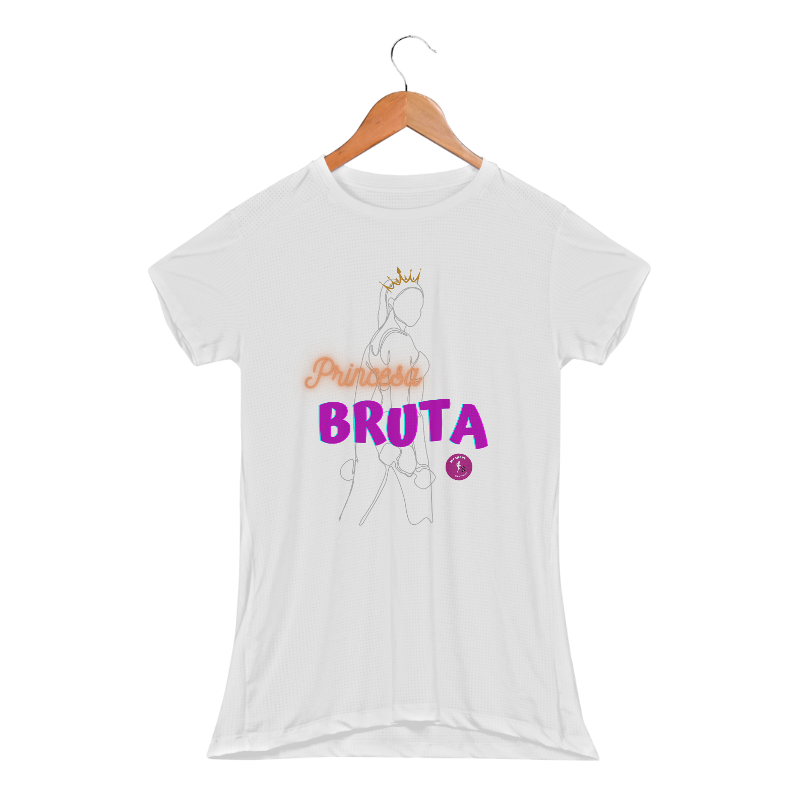 Baby Look Dry Fit Sport Princesa Bruta