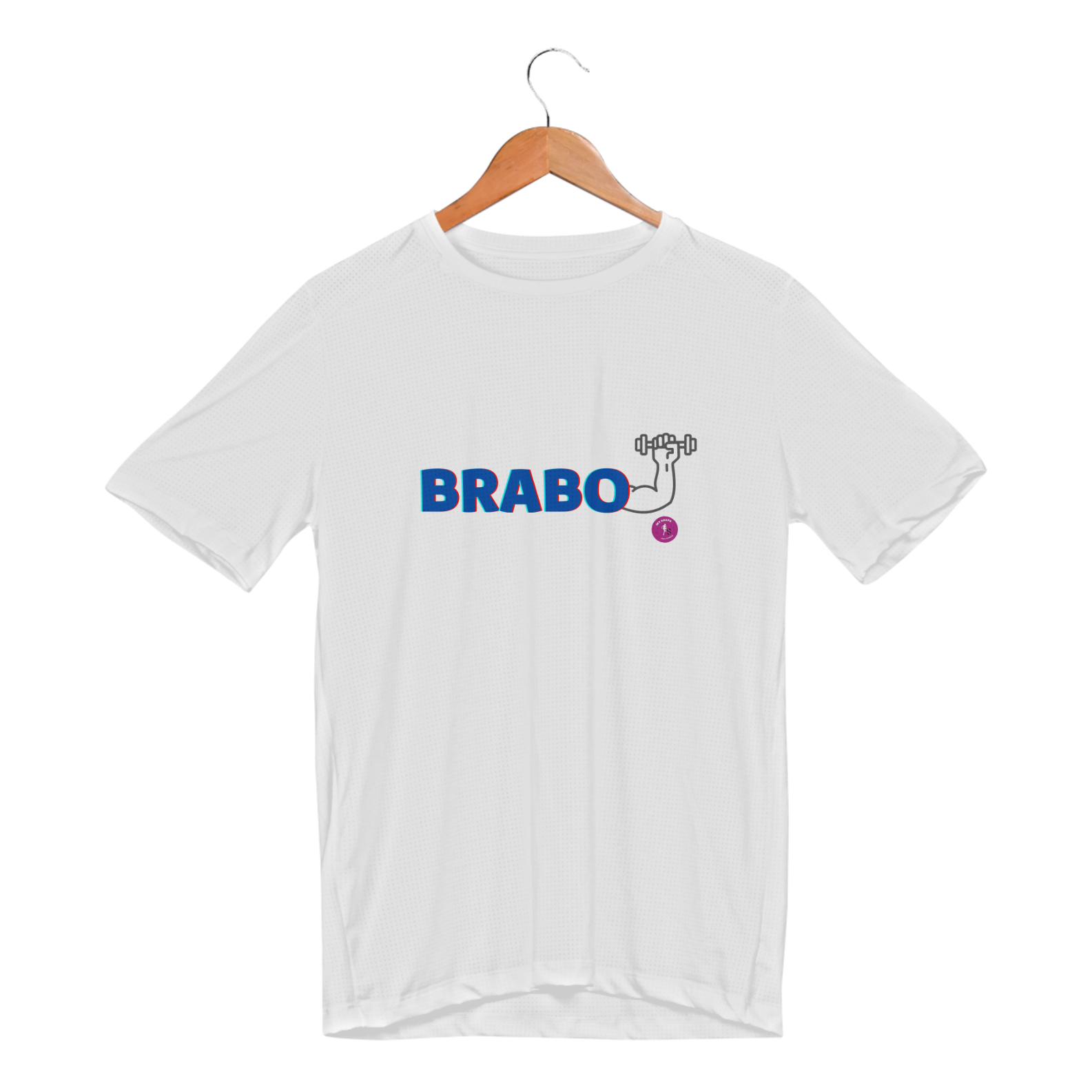 Camiseta Masculina Dry Fit Sport Brabo