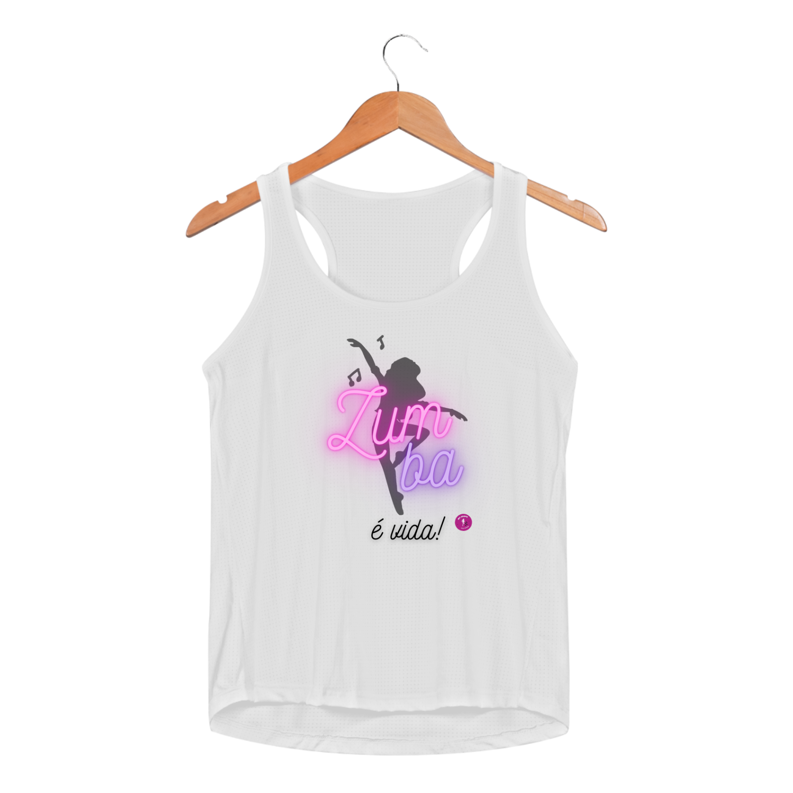 Regata Feminina Dry Fit Sport Zumba é Vida