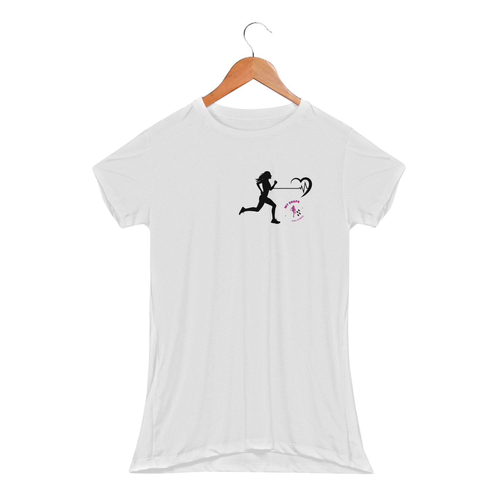 Baby Look Dry Fit Sport Cardio branca