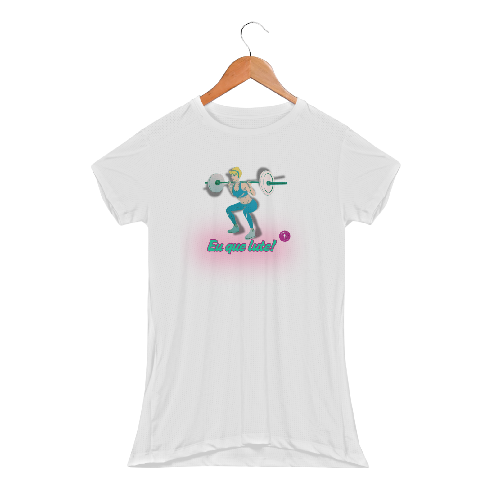 Baby Look Dry Fit Sport Eu que Lute