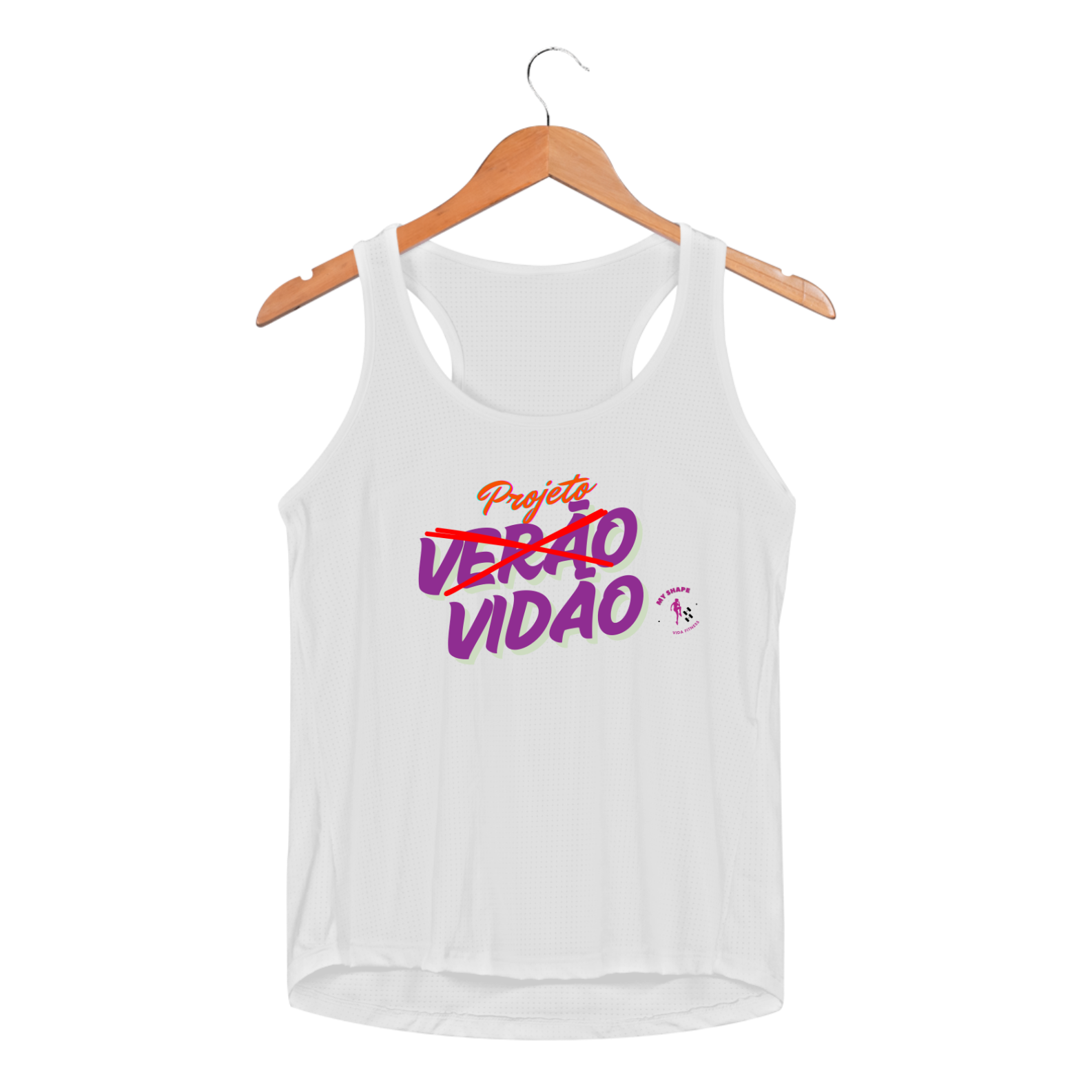 Regata Feminina Dry Fit Sport Projeto Vidão