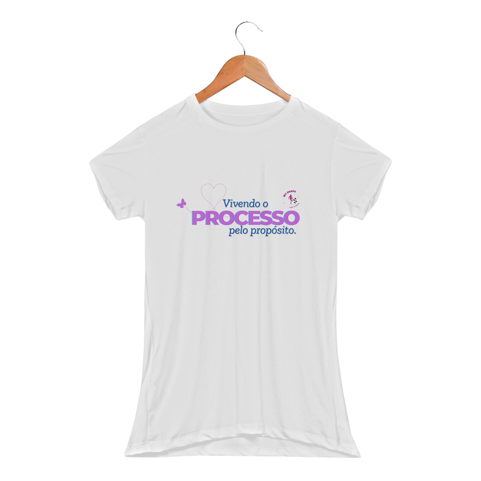 Baby Look Dry Fit Sport Vivendo o Processo 