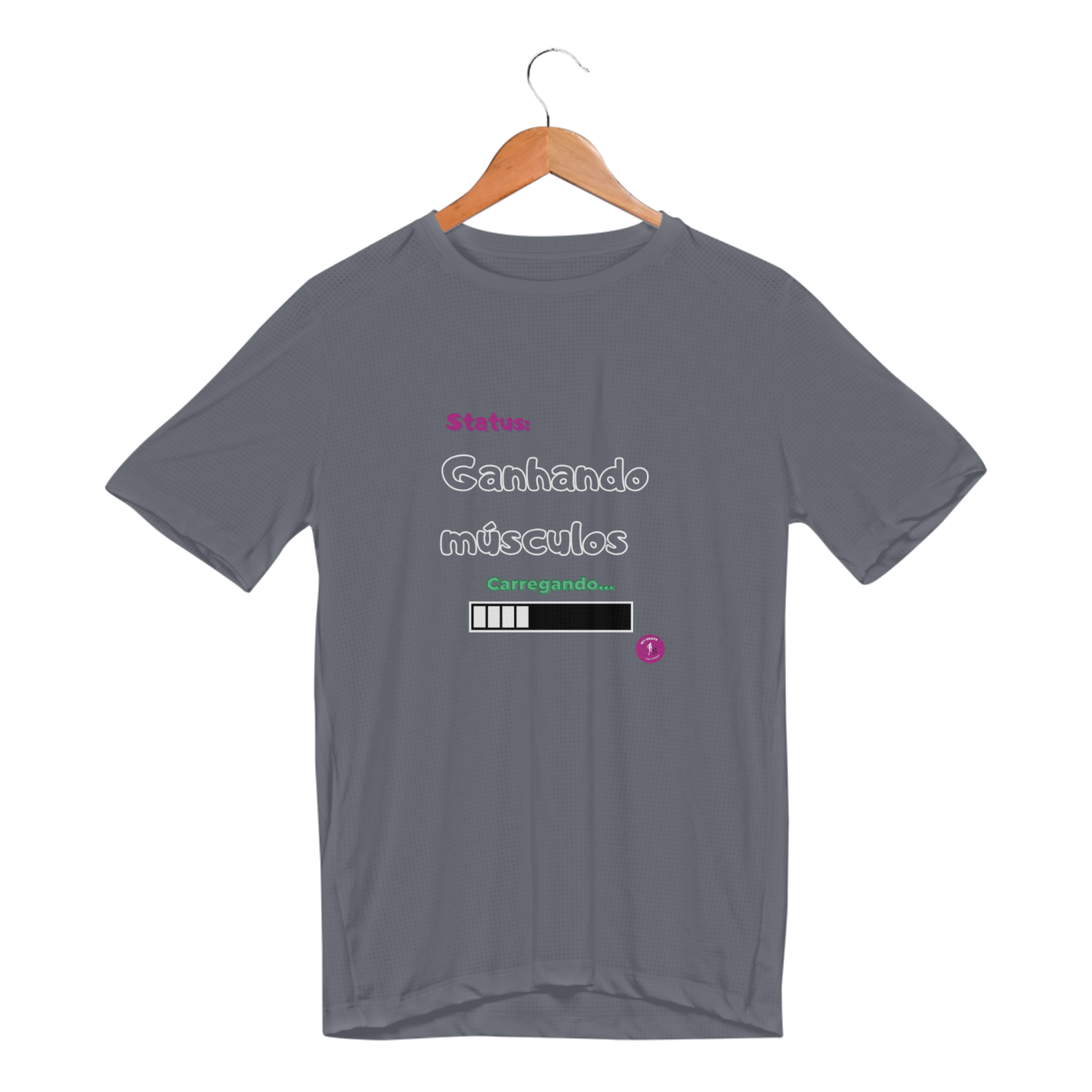 Camiseta Unissex Dry Fit Sport ganhando músculos 