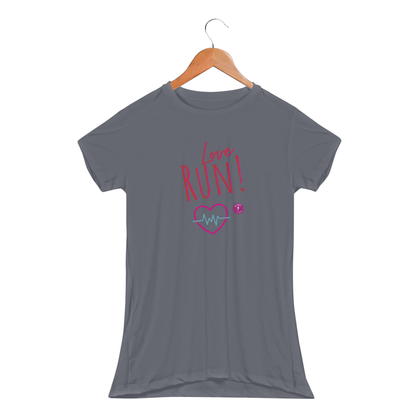 Baby Look Dry Fit Sport Love Run