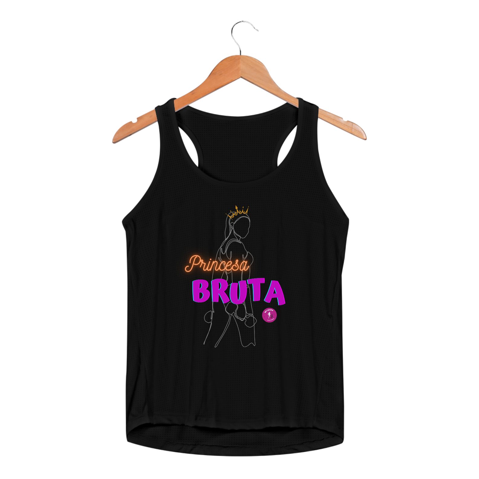 Regata Feminina Dry Fit Sport Princesa Bruta