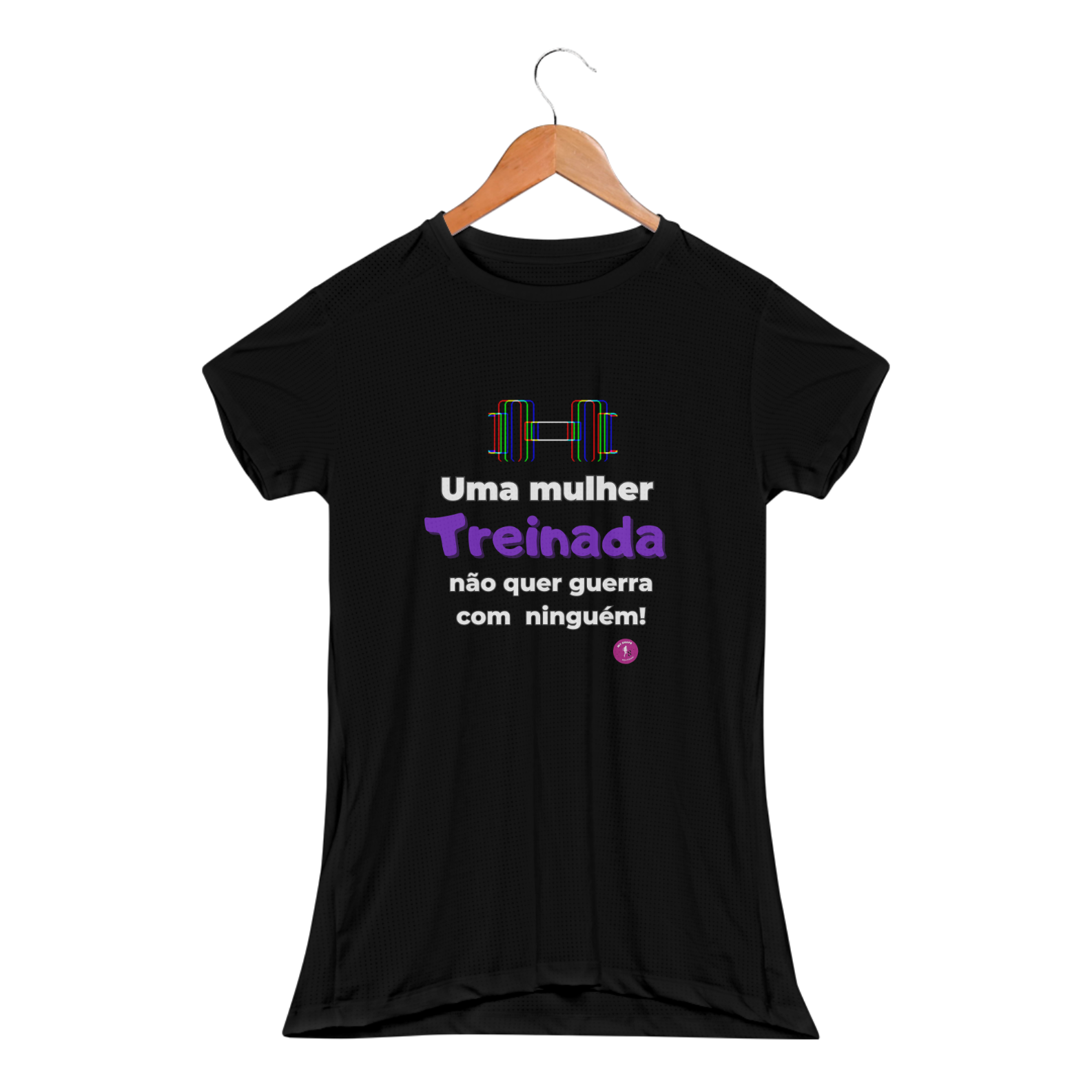 Baby Look Dry Fit Sport Mulher Treinada