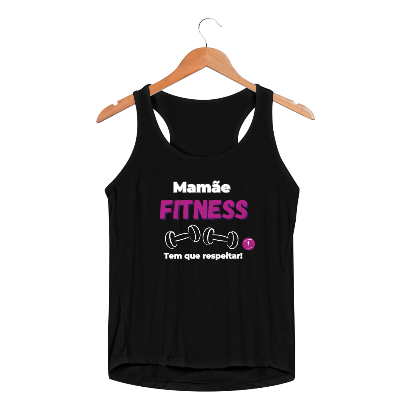 Regata Feminina Dry Fit Sport Mamãe Fitness 