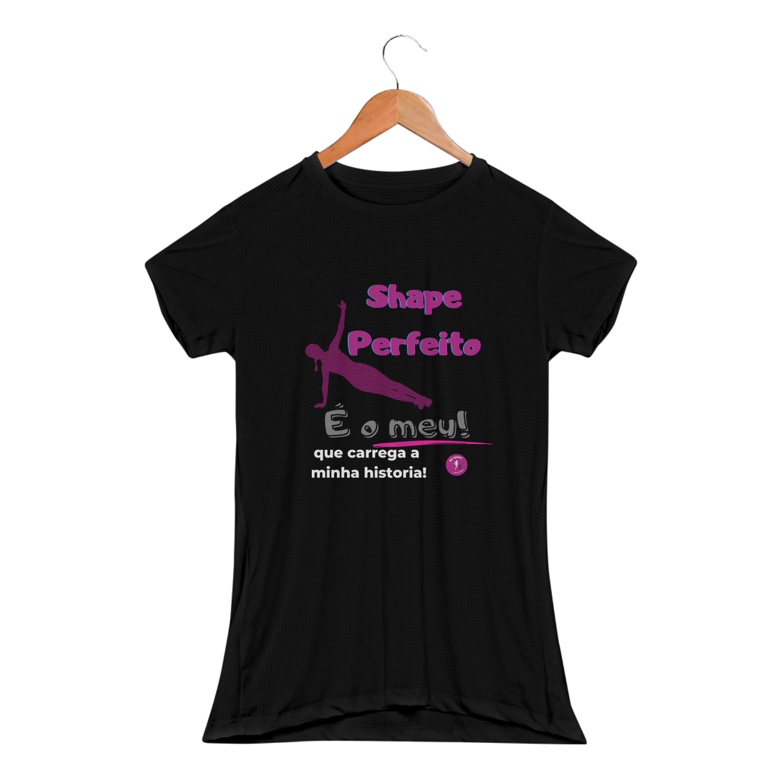 Baby Look Dry Fit Sport Shape Perfeito 