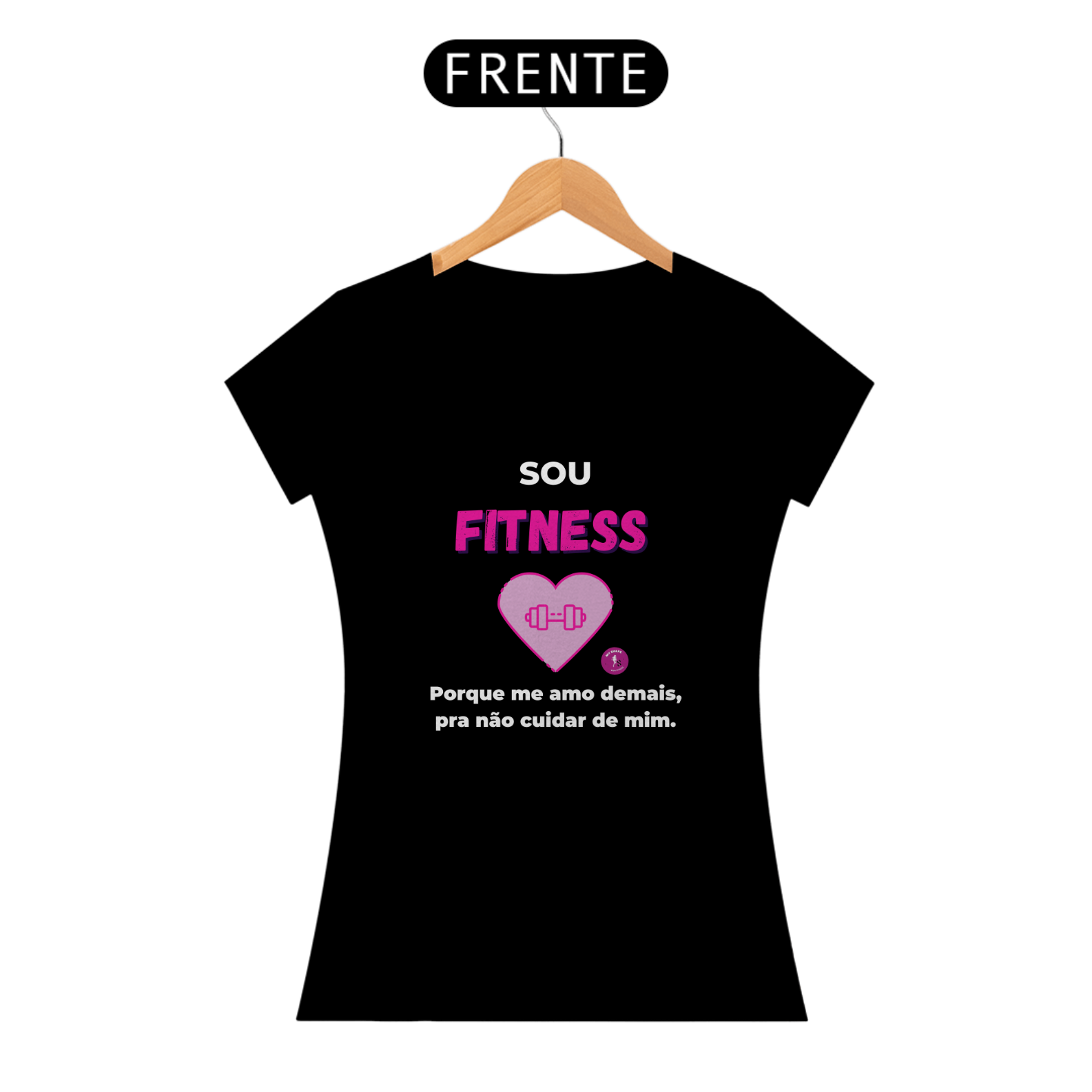 Baby Look Algodão Sou Fitness 