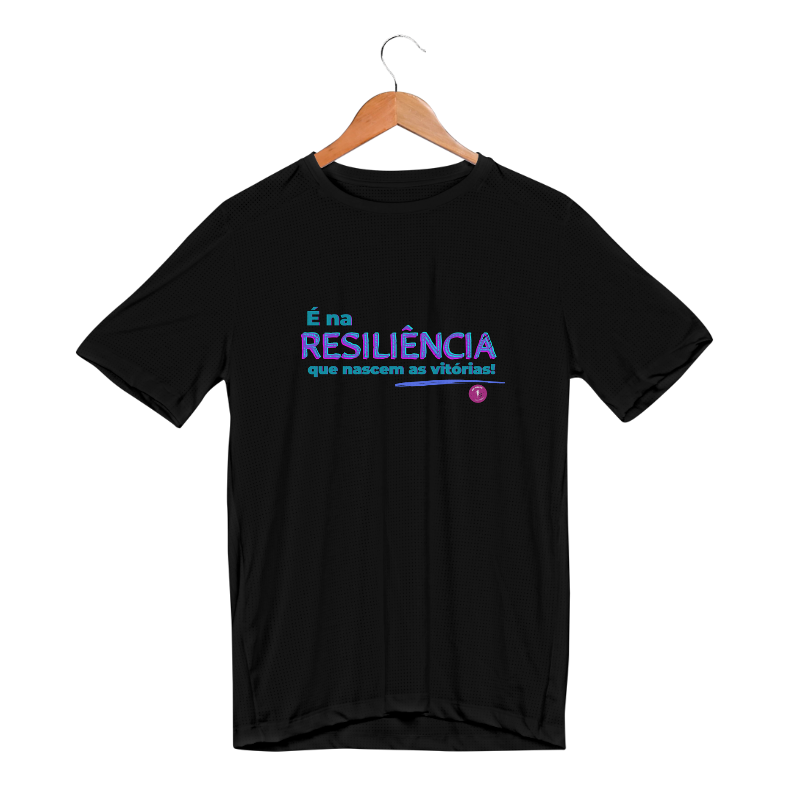 Camiseta Unissex Dry Fit Sport Resiliência 
