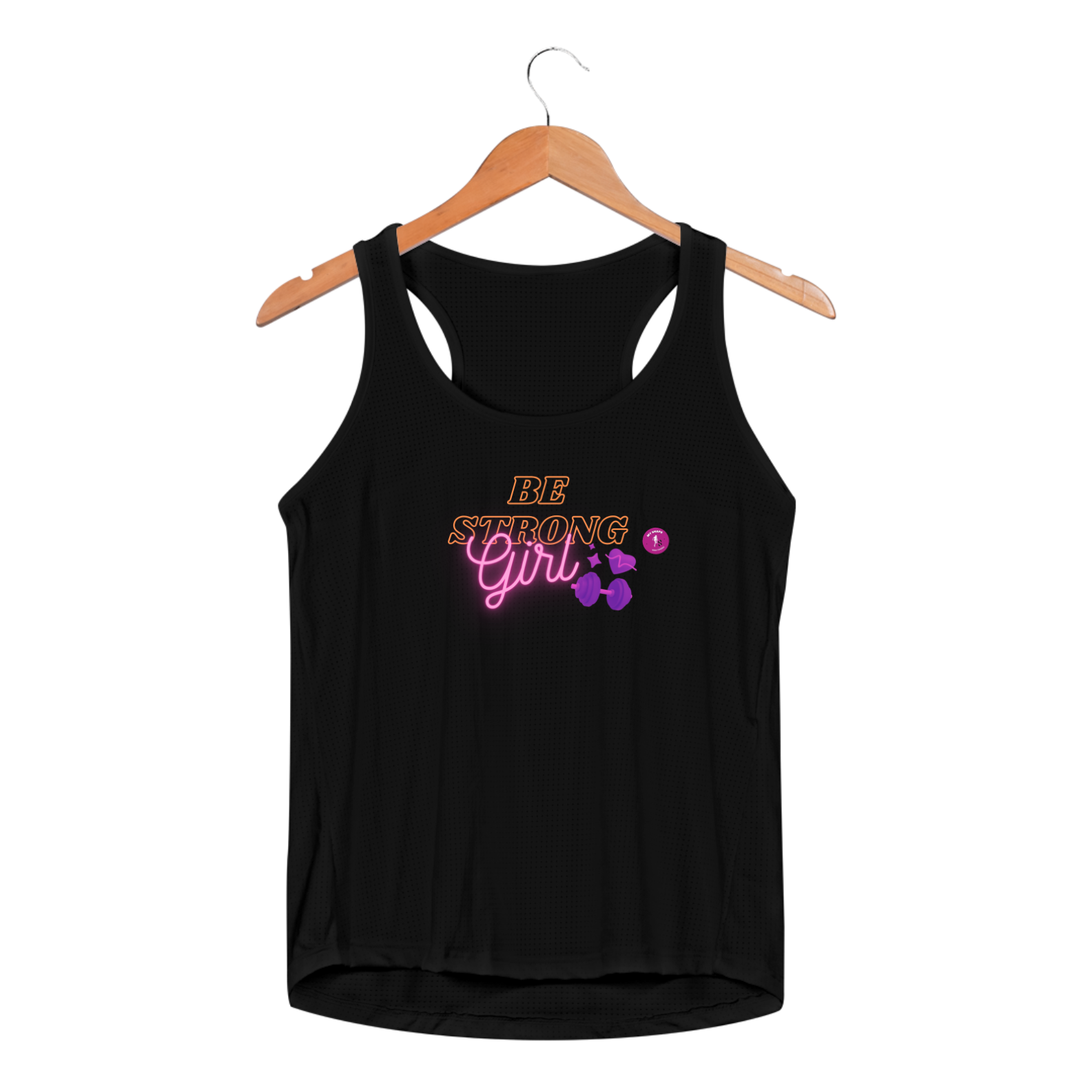 Regata Feminina Dry Fit Sport Be Strong Girl 