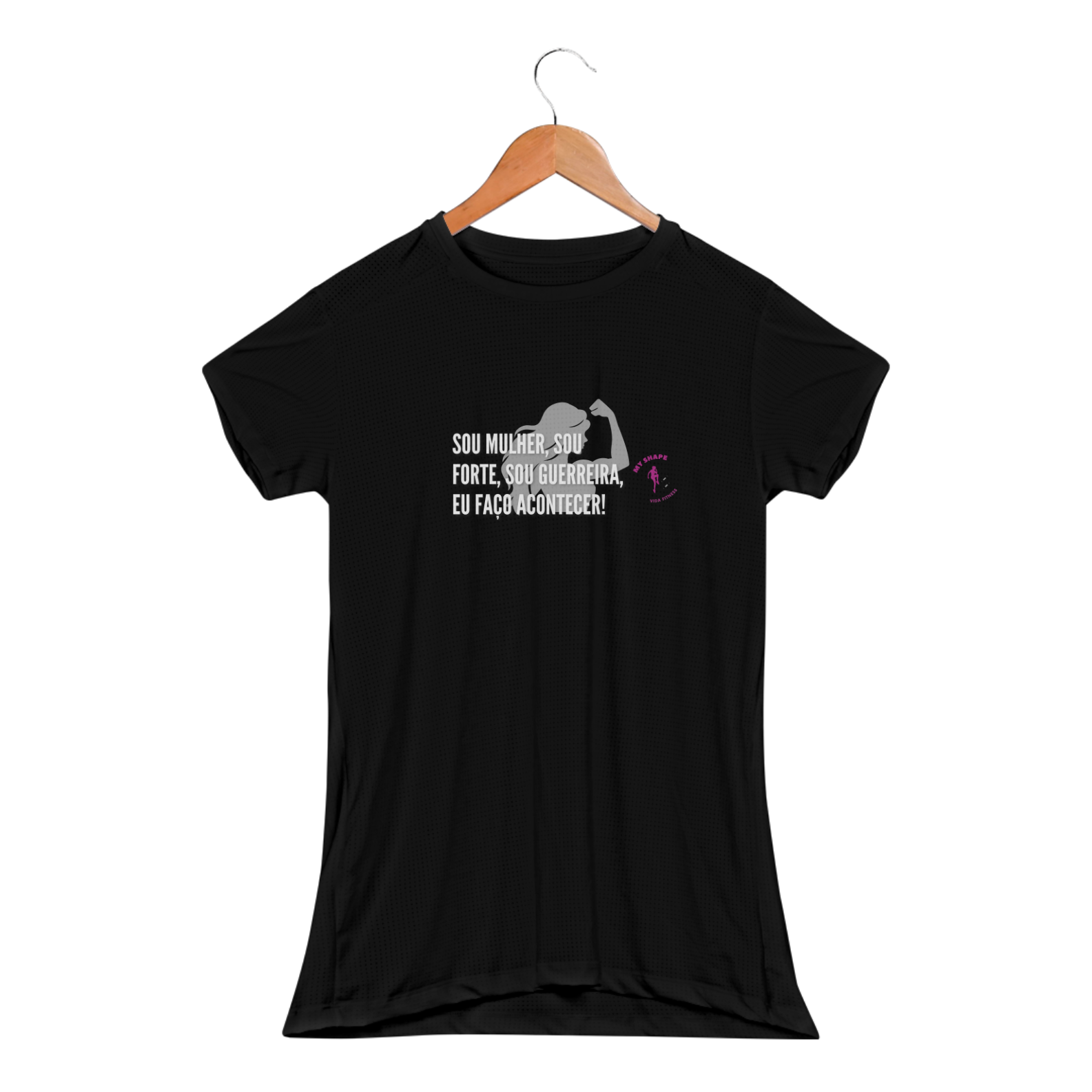 Baby Look Dry Fit Sport Mulher Guerreira 