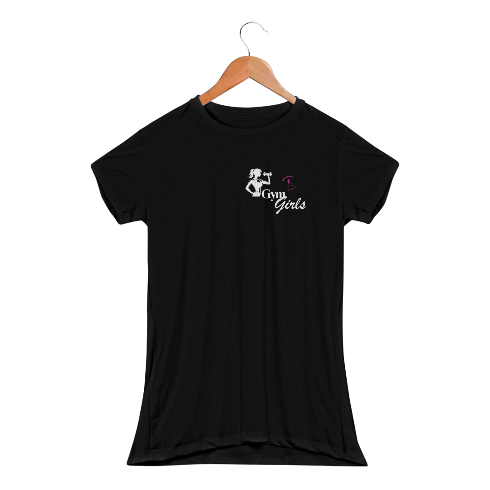 Baby Look Dry Fit Sport Gym Girls preta e marinho 