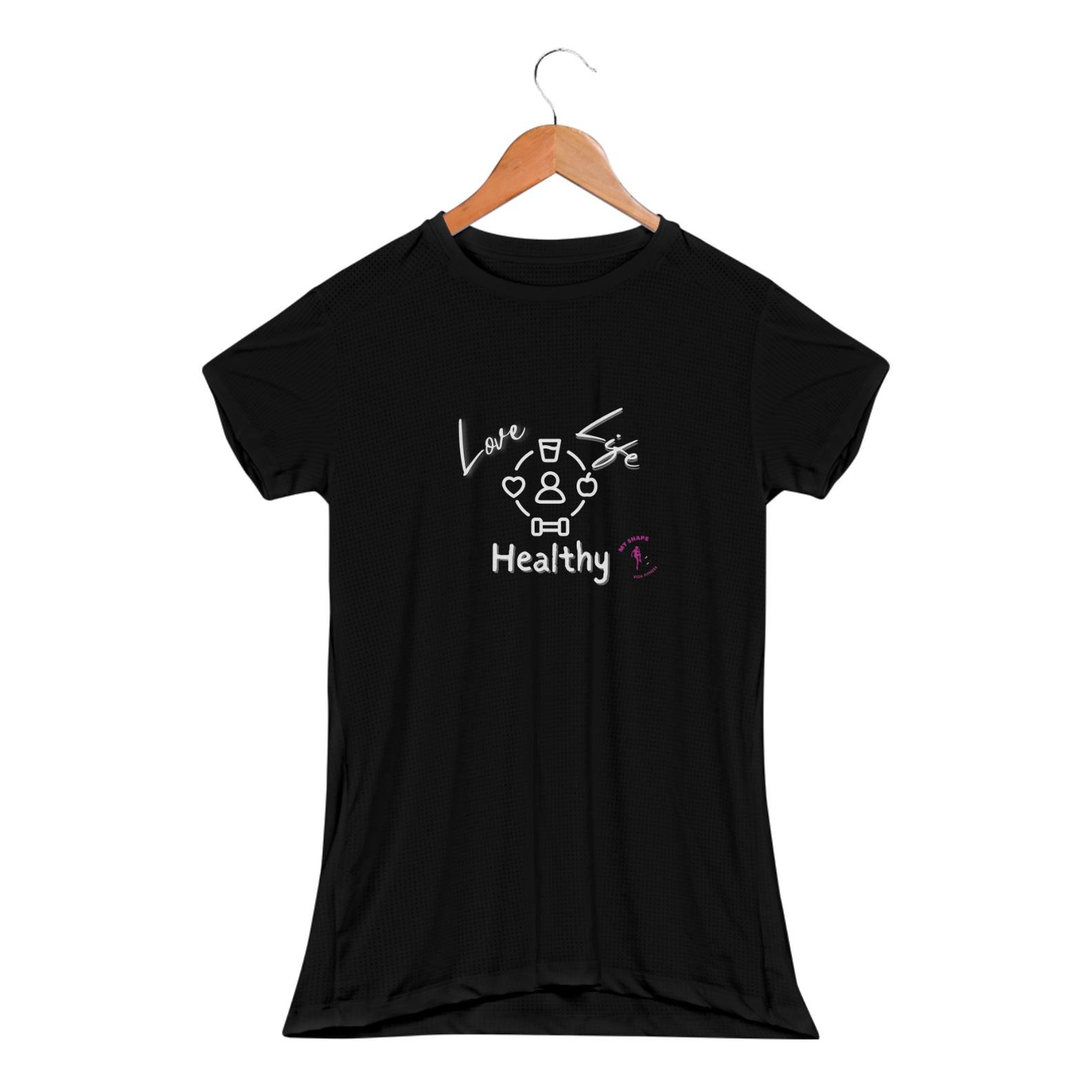 Baby Look Dry Fit Sport Love Life Healthy 