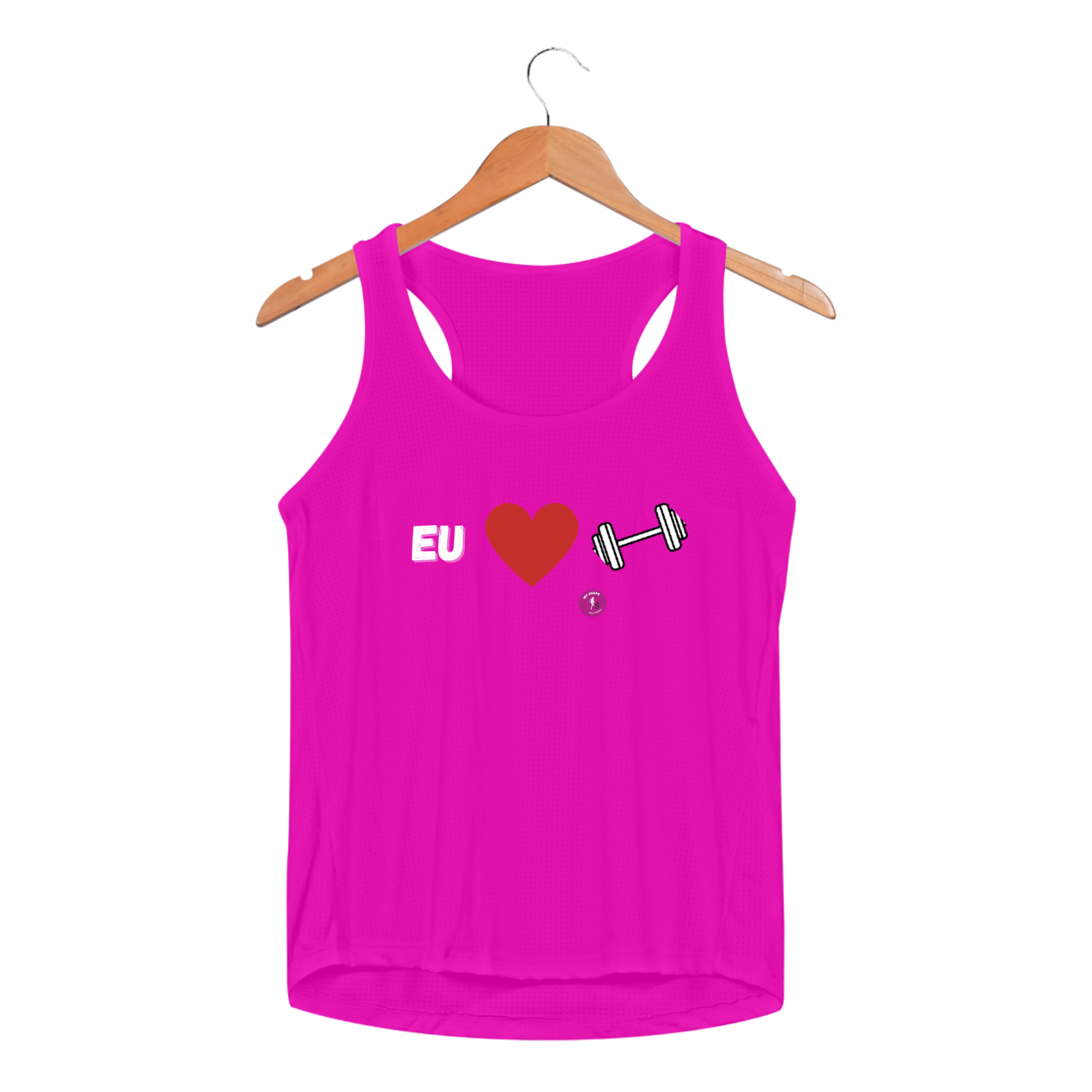 Regata Feminina Dry Fit Sport Eu Amo Treinar