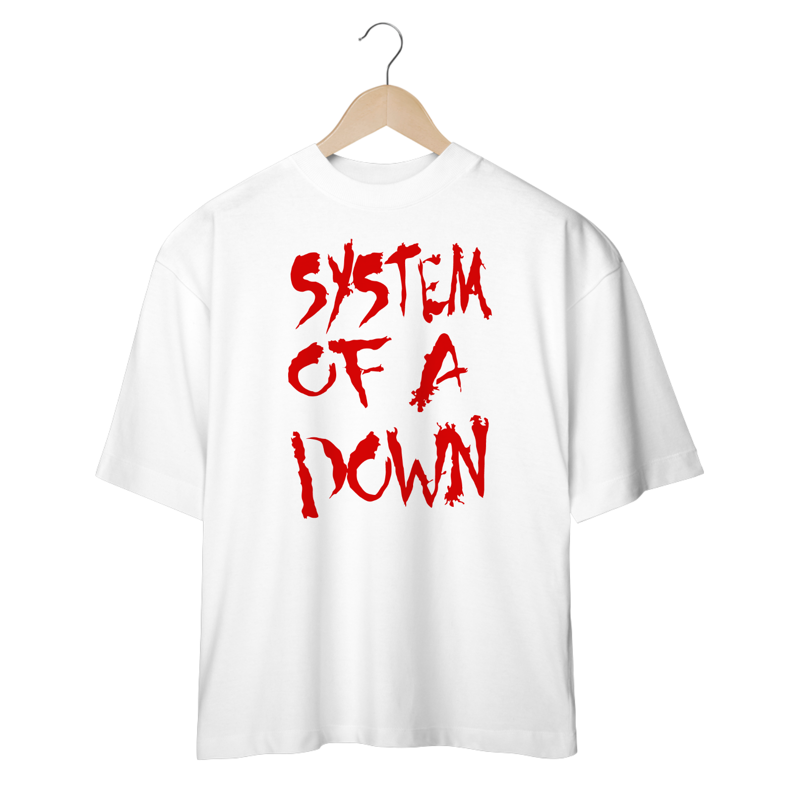 CAMISETA OVERSIZED SYSTEM OF A DOWN