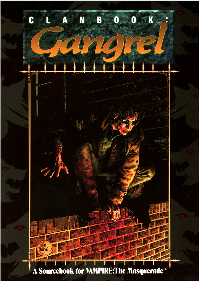 Pôster Clanbook - Gangrel