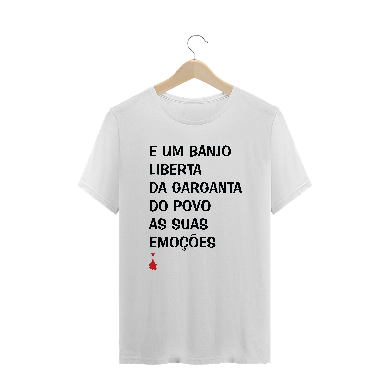 Camiseta Plus Size Um Banjo Liberta